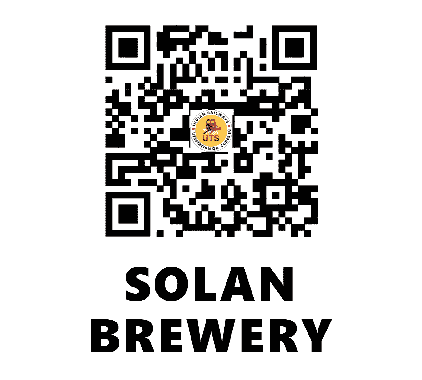 UTS QR Code for SOLAN BREWERY - SBY - NR (HIMACHAL PRADESH)